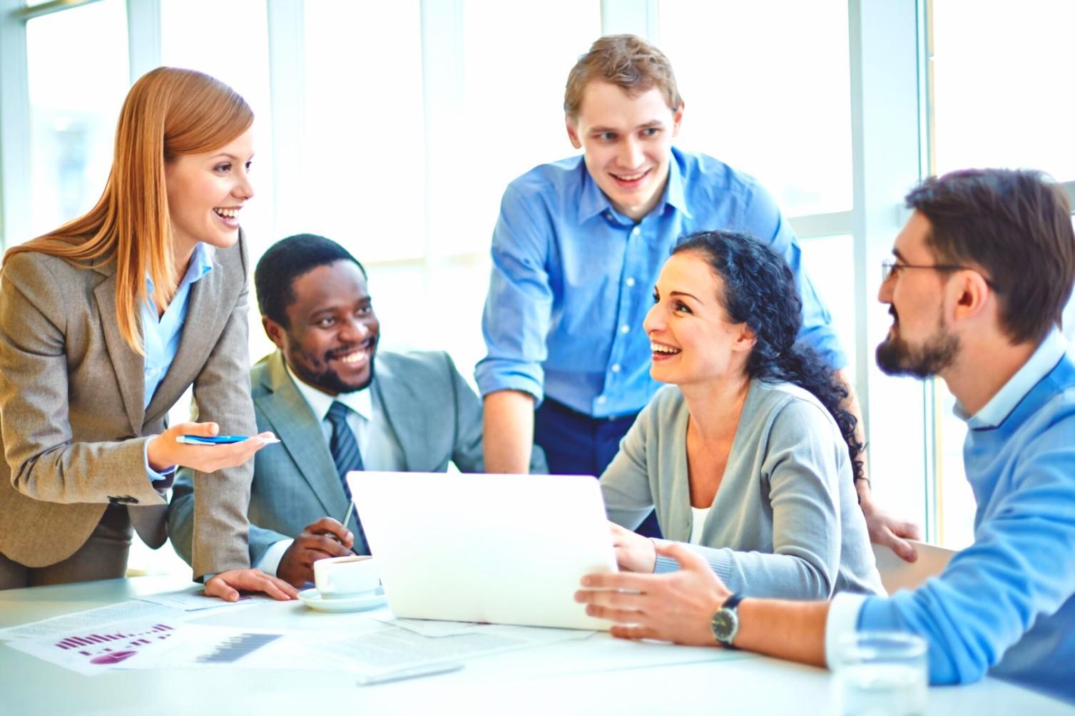Espace de travail organisé pour formation à distance